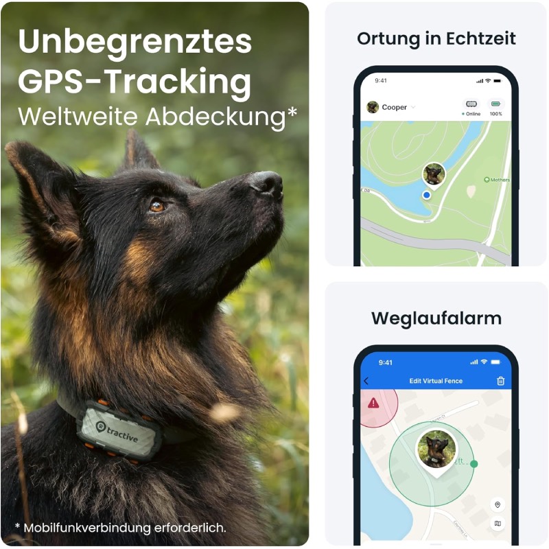 GPS-Tracker für Hunde "DOG XL Adventure" von Tractive