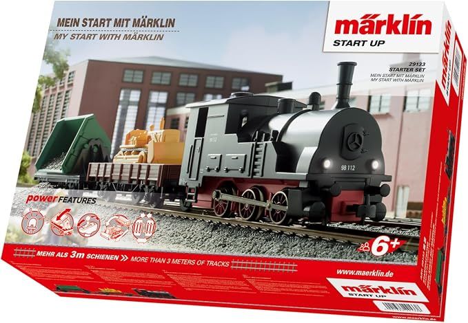 Modelleisenbahn Starter-Set-Lokomotive-Märklin Start Up