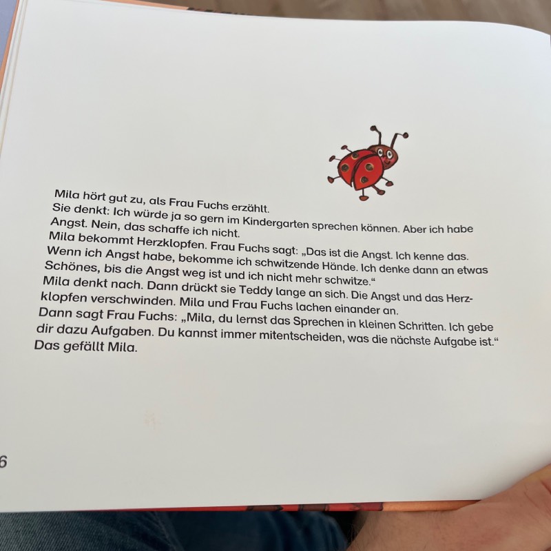 Bilderbuch: "Mila spricht!" von reinhardt im Review von reinhardt ©https://dadslife.at