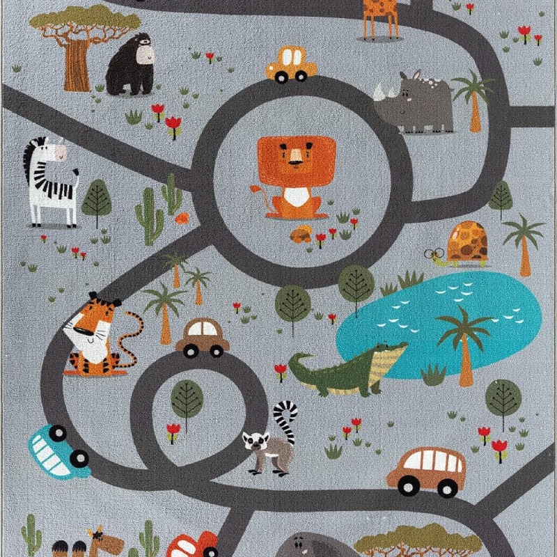 Kinderteppich "Happy Life: Dschungel" von the carpet