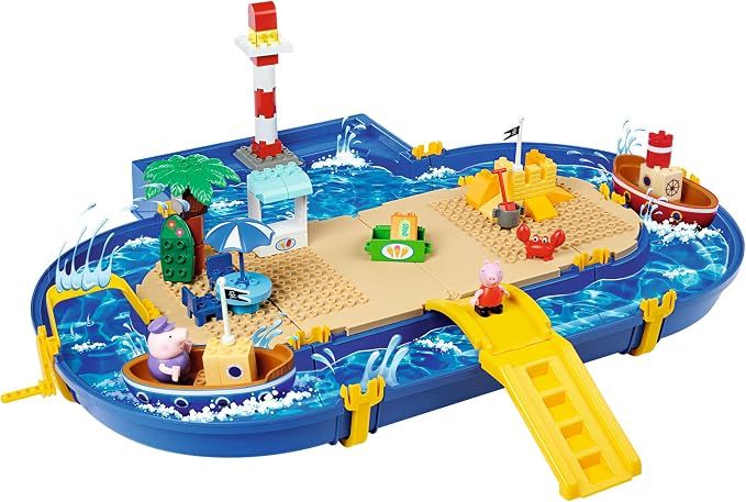 Wasserbahn-Peppa Pig Holiday-BIG