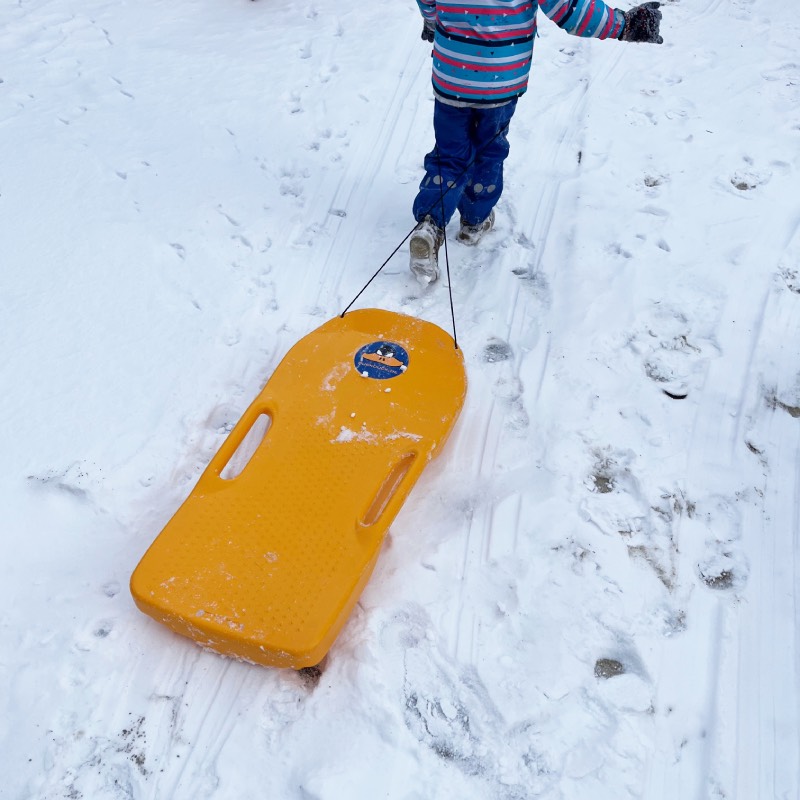 Kunststoff-Bob: "DuckDuck Board" von DuckDuck im Review von DuckDuck ©https://dadslife.at