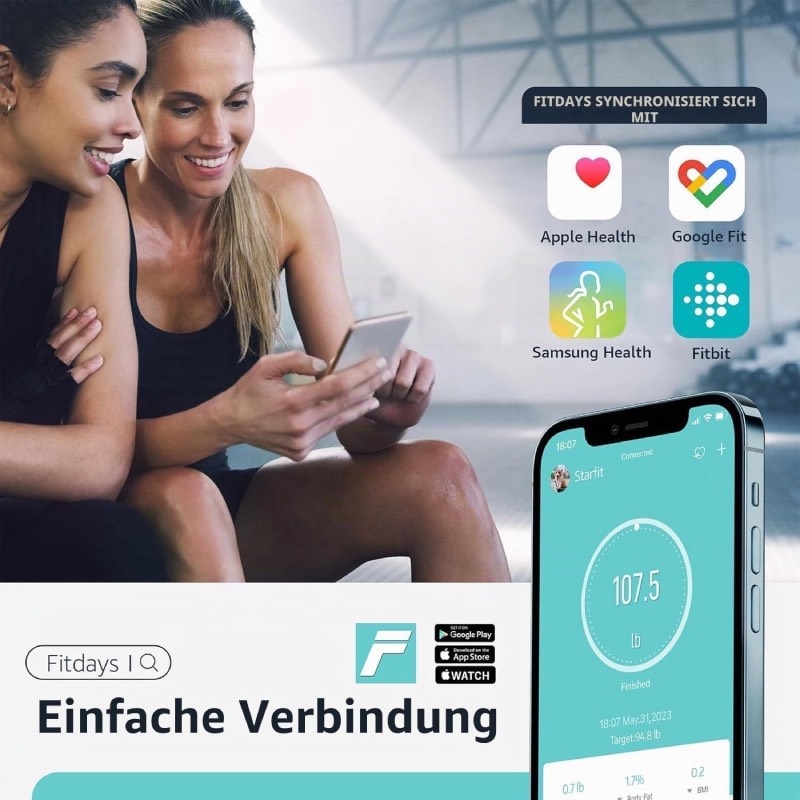 Körperfettwaage: "FG 220LB" von Posture im Review von Posture