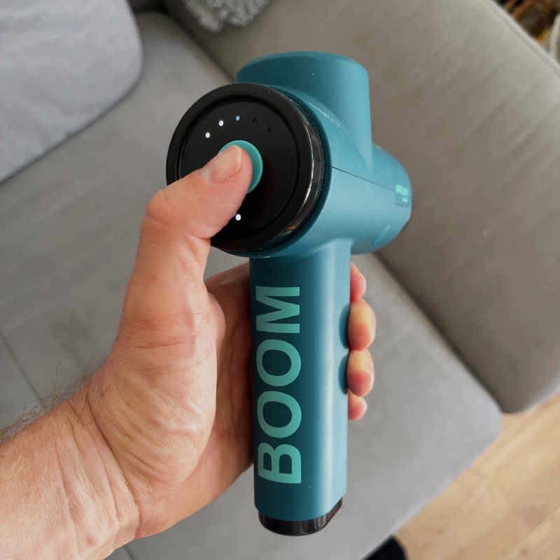 Massagepistole: "Antelope BOOM" von Beurer im Review von Beurer ©https://dadslife.at