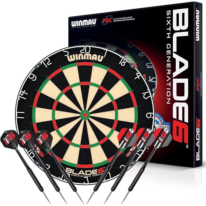 Dartboard-Blade 6 Professional Bristle Classic-WINMAU