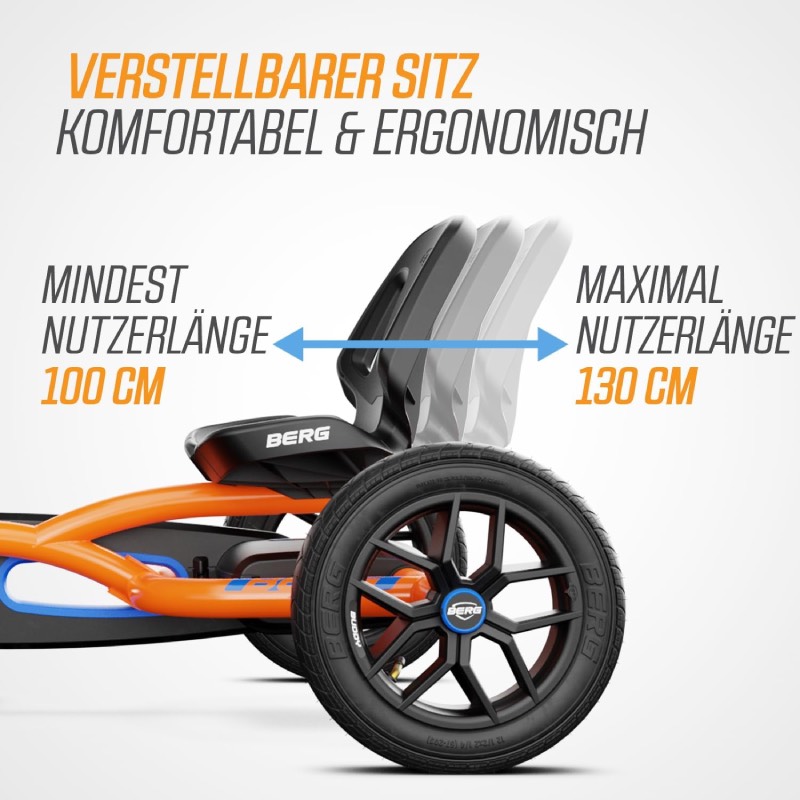 Go-Kart: "Buddy B-Orange" von BERG im Review von BERG