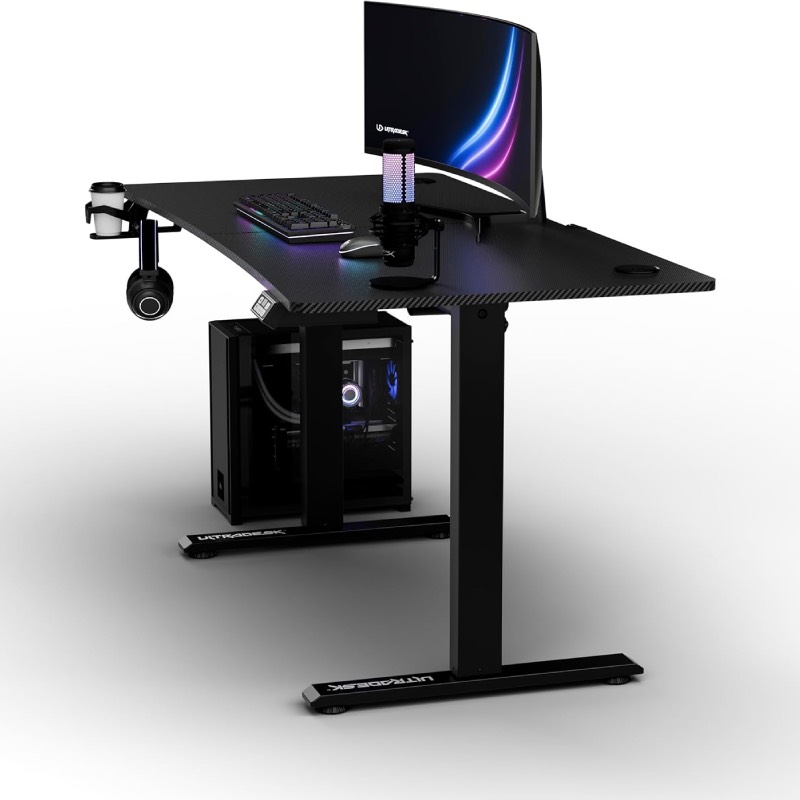 Höhenverstellbarer Gaming-Tisch: "Level V2" von Ultradesk im Review von Ultradesk