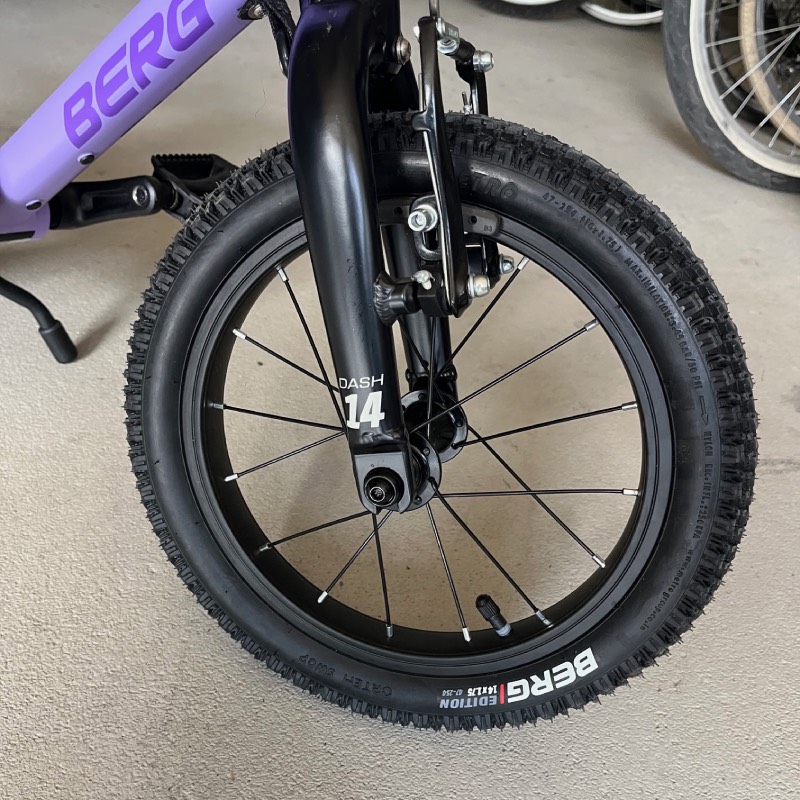 Kinderfahrrad: "Dash 14" von BERG im Review von BERG ©https://dadslife.at