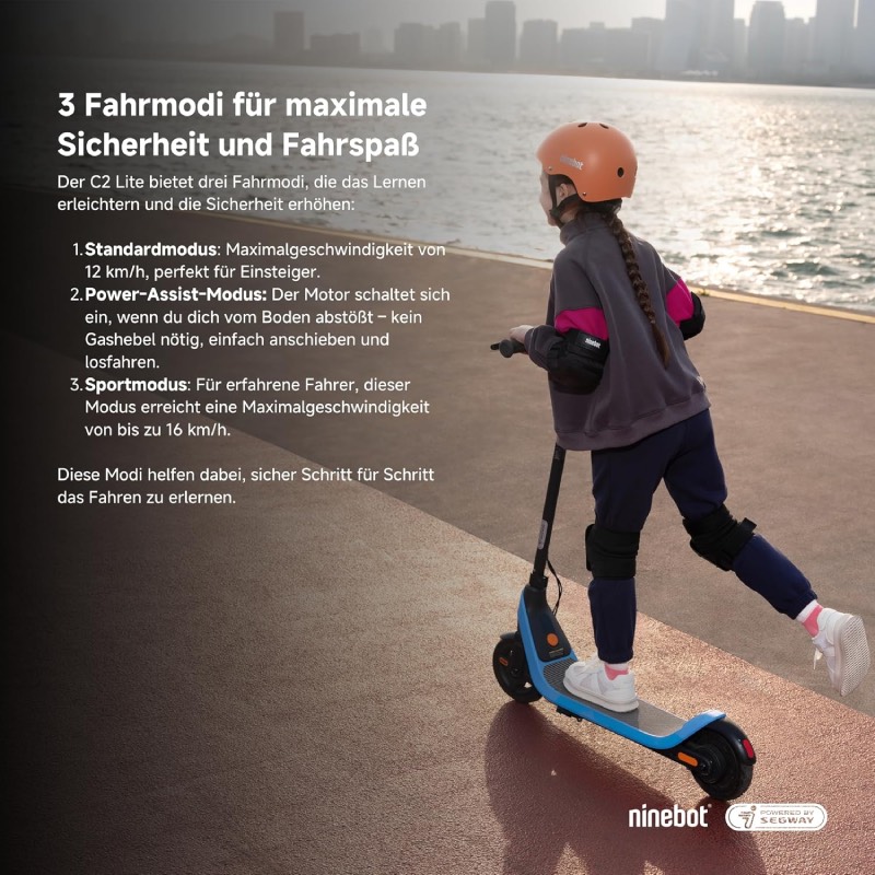 Kinder E-Scooter "C2 Lite" von Segway-Ninebot