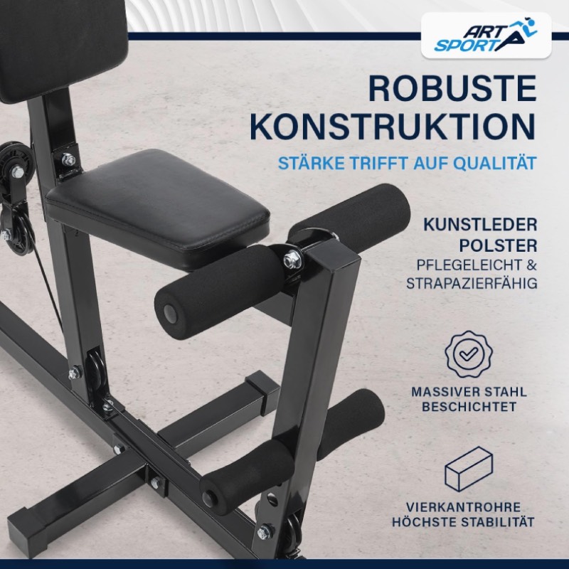 Kraftstation: "Profi Gym 2000" von ArtSport im Review von ArtSport