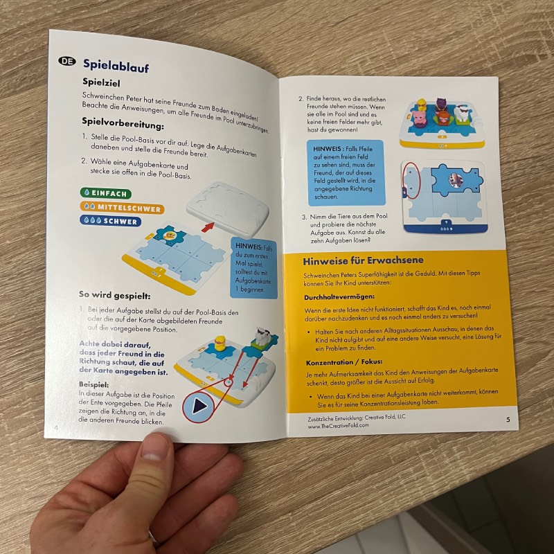 Logikspiel: "Badespaß" von ThinkFun Friends im Review von ThinkFun Friends ©https://dadslife.at