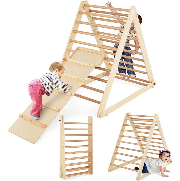 Kletterdreieck-Folding Climbing Triangle-COSTWAY