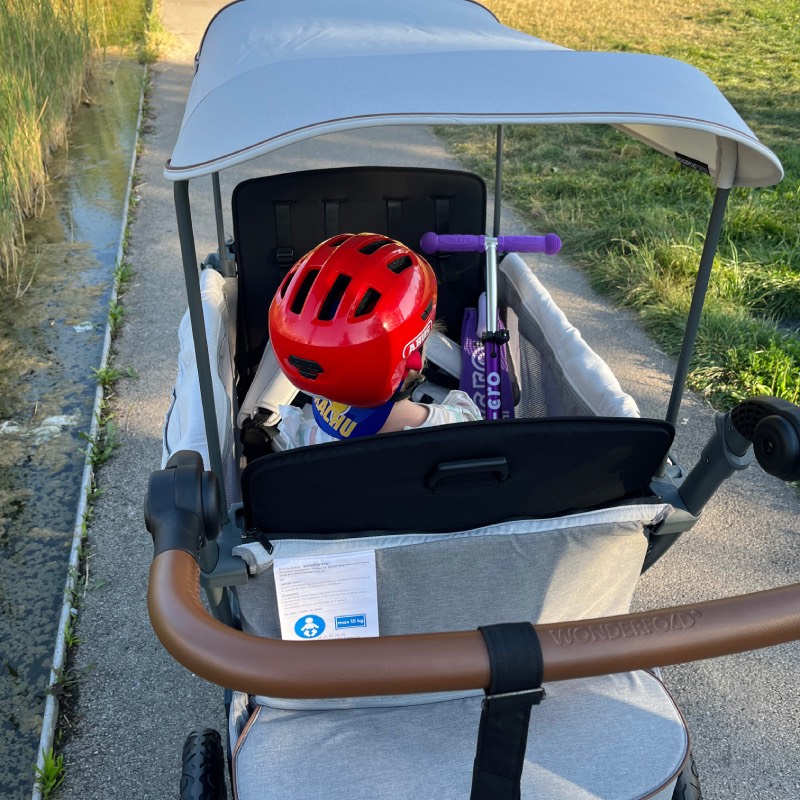 Faltbarer Bollerwagen: "L4" von Wonderfold im Review von Wonderfold ©https://dadslife.at