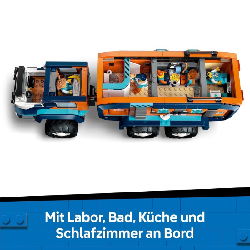 Bau- und Spielset: "Arktis-Truck mit Labor (60471)" von LEGO im Review von LEGO