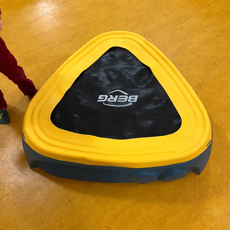 Mini-Trampolin: "Hoppaa" von BERG im Review von BERG ©https://dadslife.at