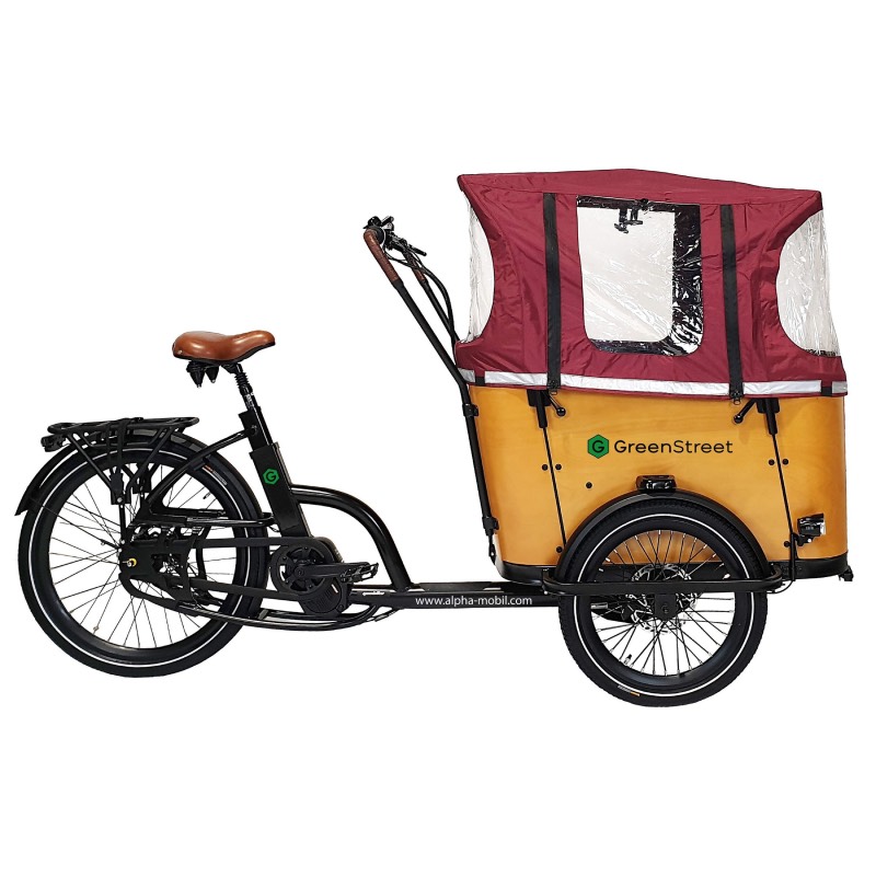 E-Lastenfahrrad "Family Cargo" von Greenstreet