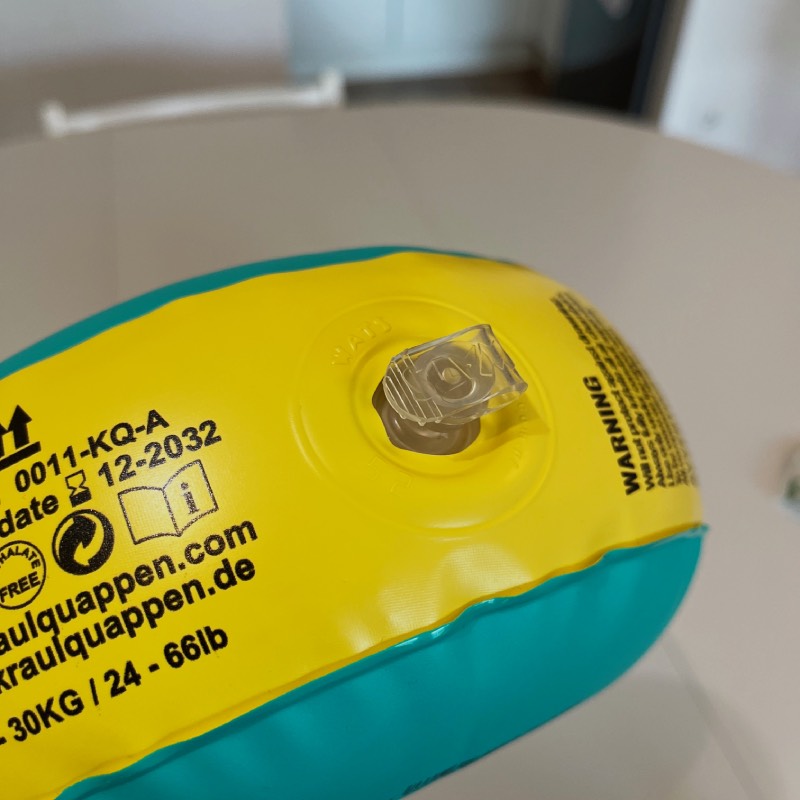 Schwimmhilfe: "KraulQuappen" von Cherek's im Review von Cherek's ©https://dadslife.at