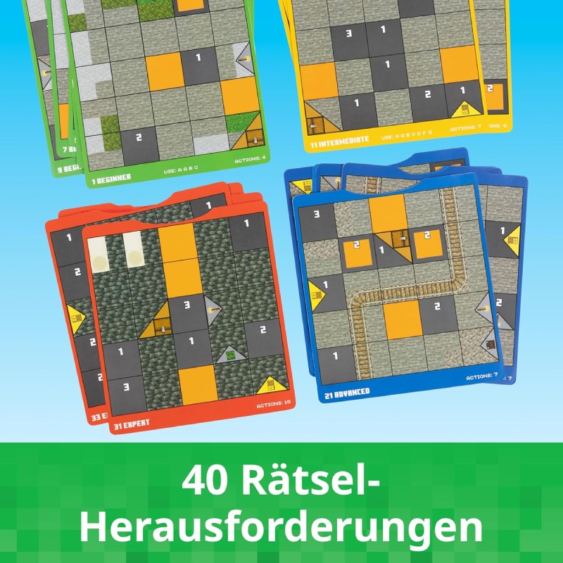 Logikspiel: "Minecraft Cave Adventure" von ThinkFun im Review von ThinkFun