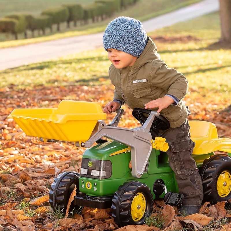 Trettraktor: "rollyKid John Deere" von Rolly Toys im Review von Rolly Toys