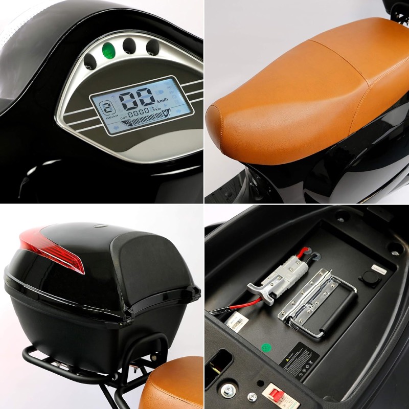 Elektroroller: "E-City 45 Retro" von Rolektro im Review von Rolektro