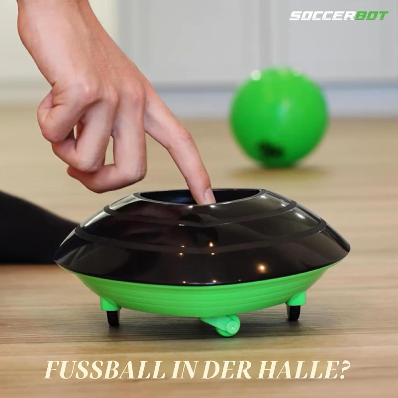 Indoor-Fußballtrainer: "Soccer Bot" von Strikesphere im Review von Strikesphere