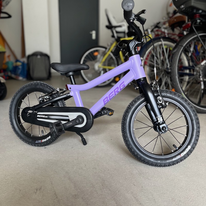 Kinderfahrrad: "Dash 14" von BERG im Review von BERG ©https://dadslife.at