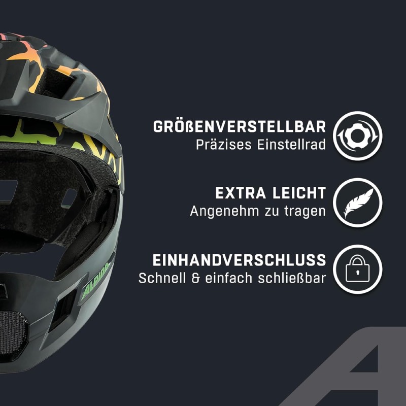 Fullface-Helm "Rupi" von Alpina