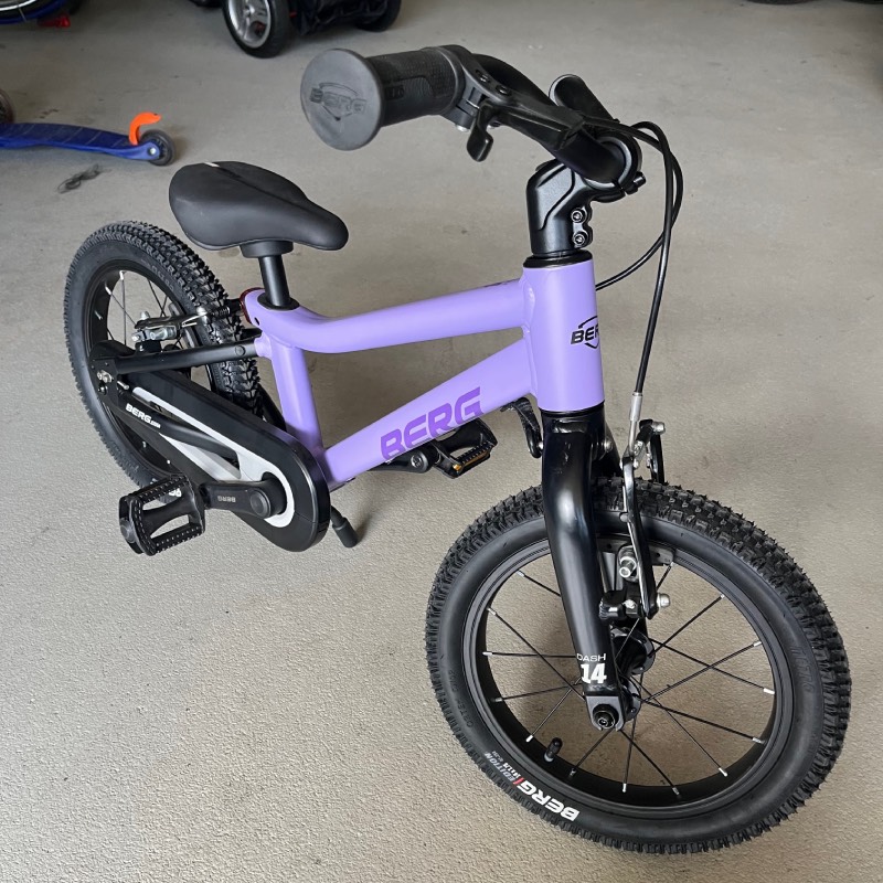 Kinderfahrrad: "Dash 14" von BERG im Review von BERG ©https://dadslife.at
