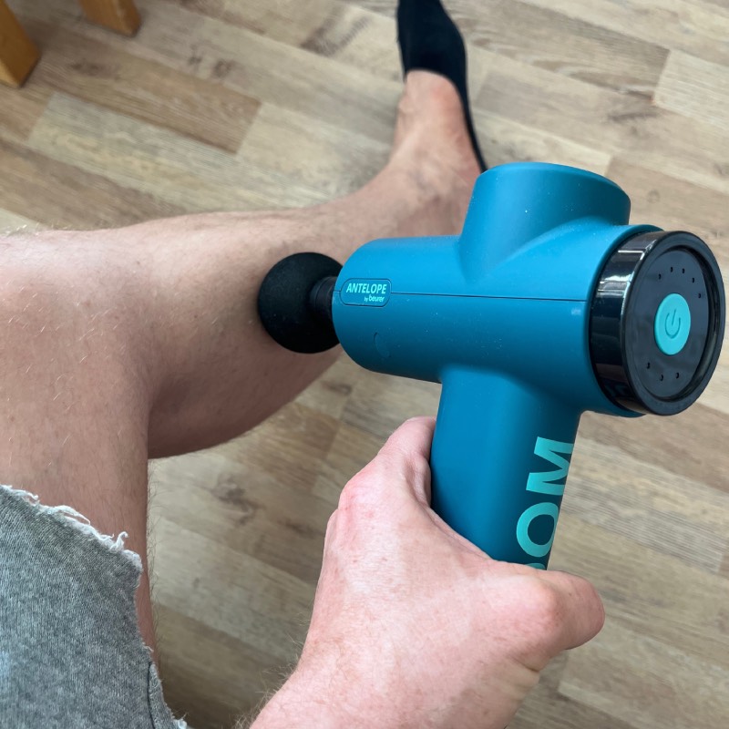 Massagepistole: "Antelope BOOM" von Beurer im Review von Beurer ©https://dadslife.at