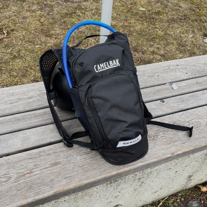 Trinkrucksack: "Mini Mule Kids" von CamelBak im Review von CamelBak ©https://dadslife.at