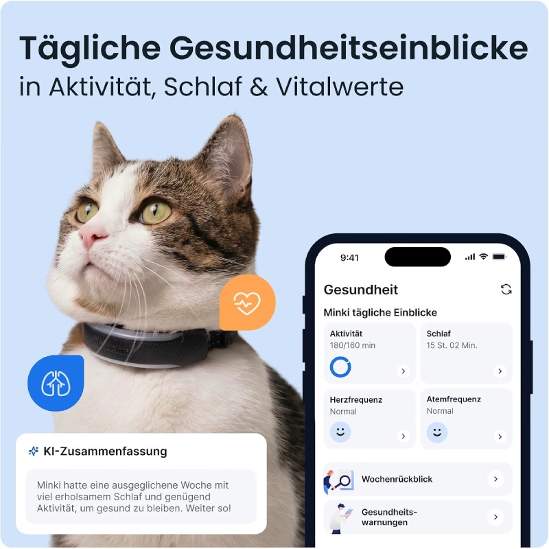 GPS-Tracker für Katzen "2026 Edition" von Tractive