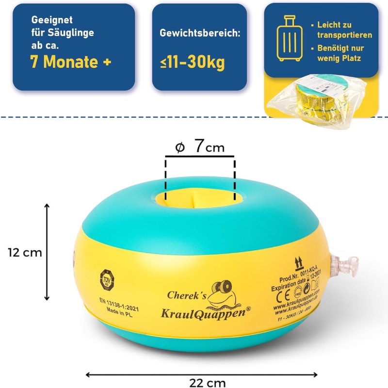 Schwimmhilfe: "KraulQuappen" von Cherek's im Review von Cherek's