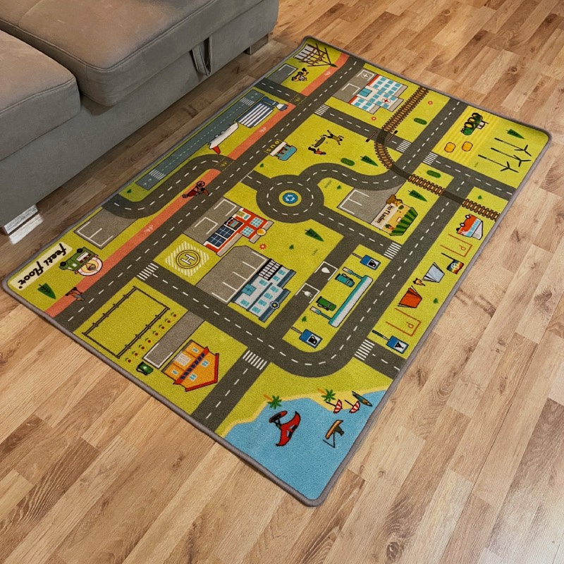 Spielteppich: "Straße (100 x 200 cm)" von Feeti Floor im Review von Feeti Floor ©https://dadslife.at