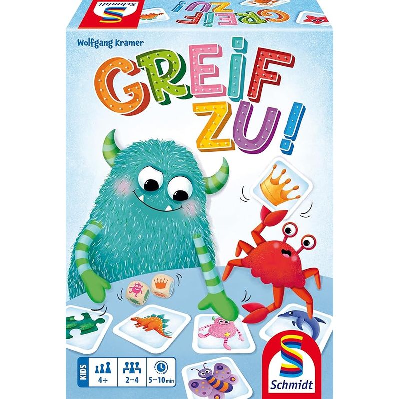 Reaktionsspiel-Greif zu!-Schmidt Spiele