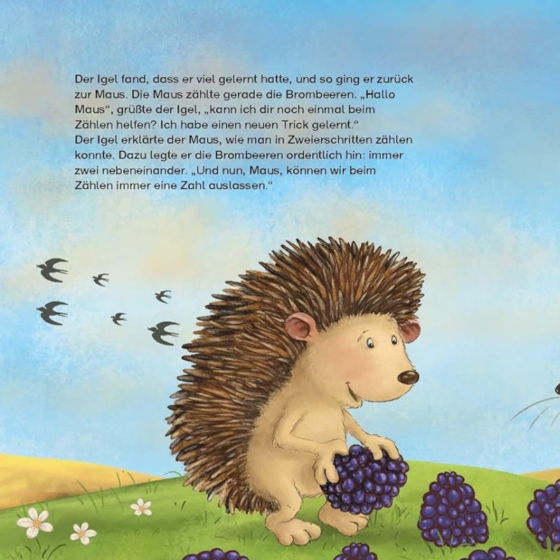 Kinderbuch: "Der Igel, der jede Menge zählen konnte" von reinhardt im Review von reinhardt