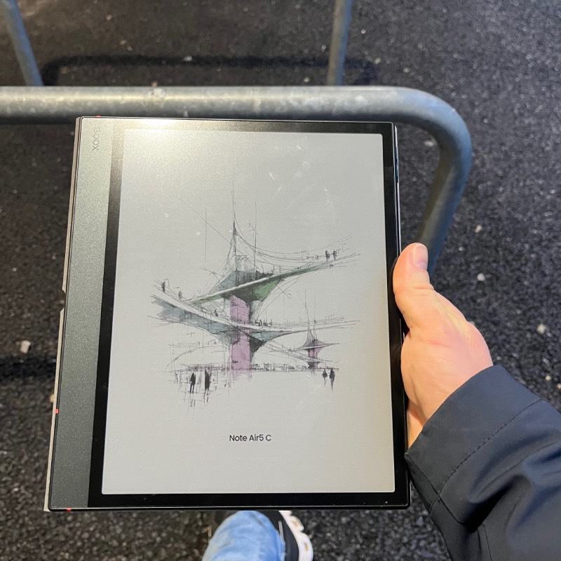 eBook Reader: "BOOX Note Air5 C" von Onyx im Review von Onyx ©https://dadslife.at