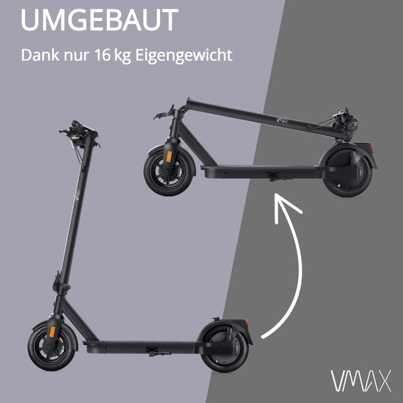 E-Scooter: "VX5 Pro" von VMAX im Review von VMAX