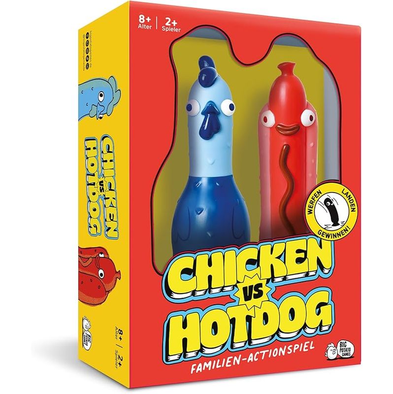 Partyspiel-Chicken vs Hotdog-Big Potato