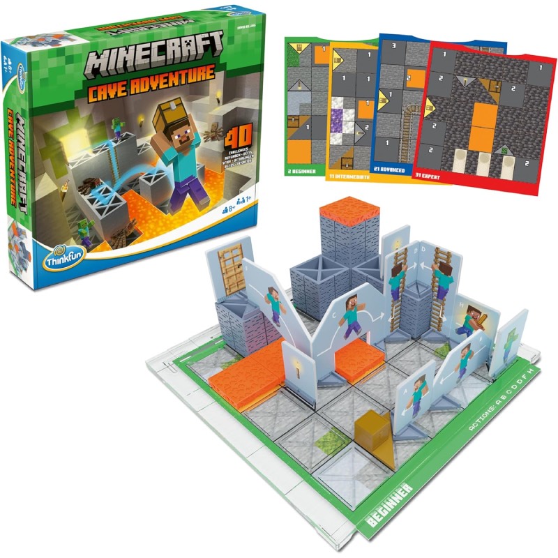 Logikspiel "Minecraft Cave Adventure" von ThinkFun