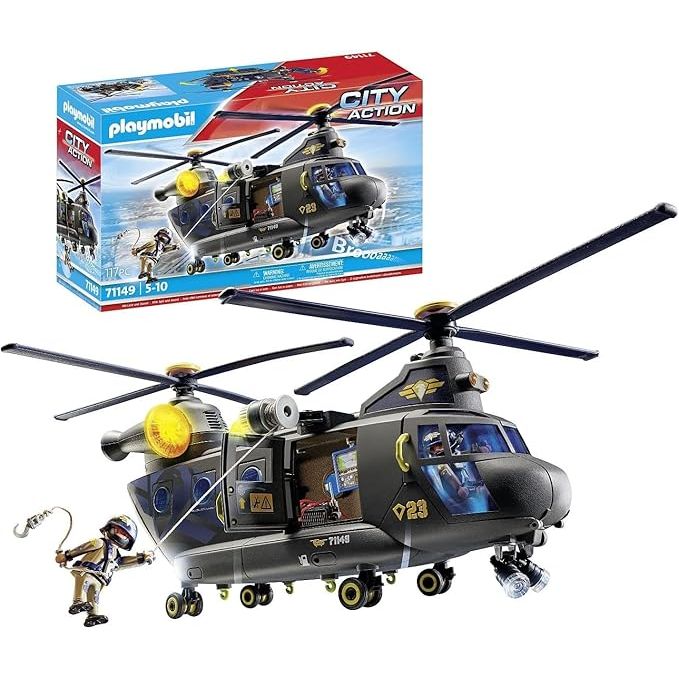 Rettungshubschrauber-City Action 71149-PLAYMOBIL