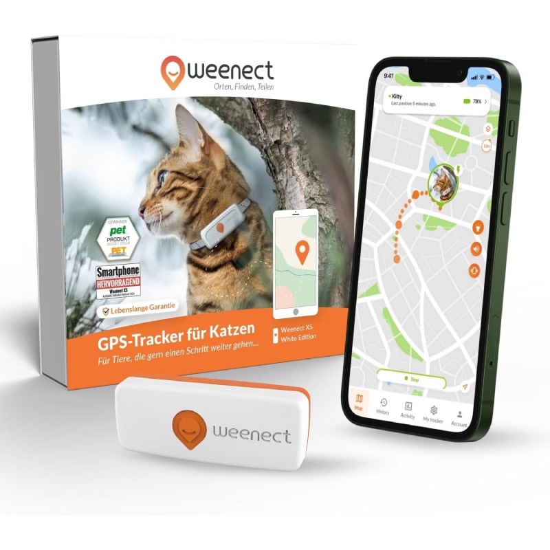 GPS-Tracker für Katzen "XS" von Weenect