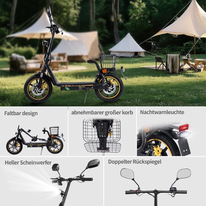 E-Scooter "M5 Elite-E" von Twofish