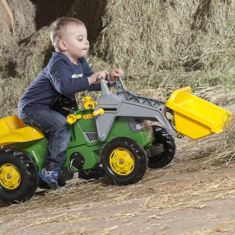 Trettraktor: "rollyKid John Deere" von Rolly Toys im Review von Rolly Toys
