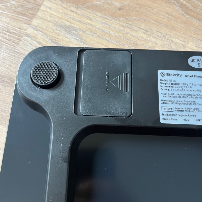 Körperfettwaage: "ESF-551" von Etekcity im Review von Etekcity ©https://dadslife.at