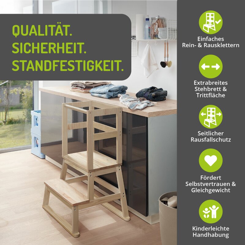 Lernturm Swubi von Bomi-in Aktion