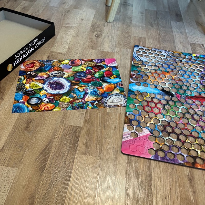 Puzzle: "Hexagon Edition (592 Teile)" von Schmidt Spiele im Review von Schmidt Spiele ©https://dadslife.at