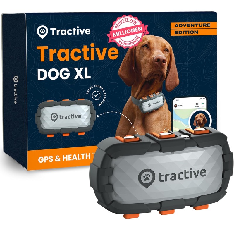 GPS-Tracker für Hunde "DOG XL Adventure" von Tractive