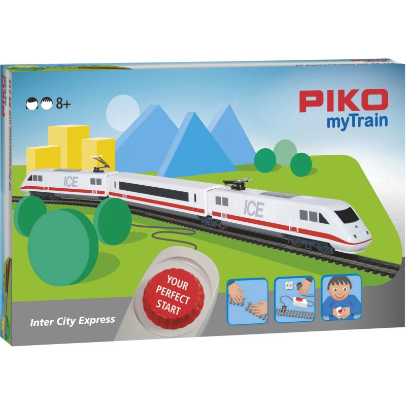 Elektrische Eisenbahn "ICE 3" von Piko