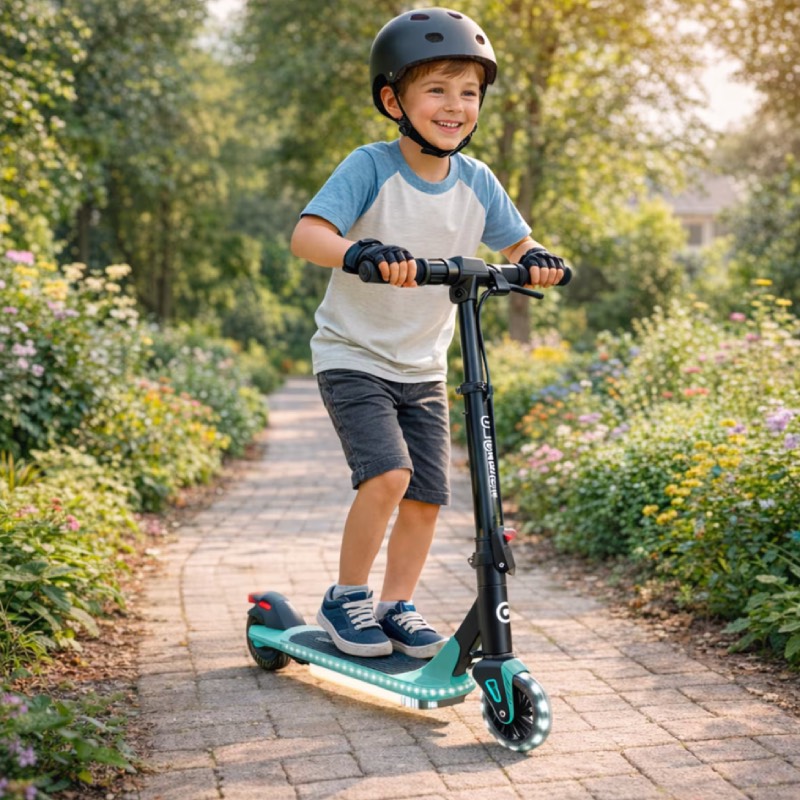 Kinder E-Scooter: "E-Motion 8" von Globber im Review von Globber