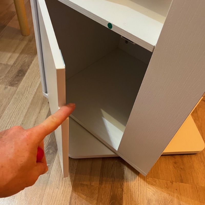Drehbares Bücherregal von Yaheetech im Review von Yaheetech ©https://dadslife.at